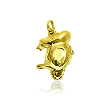 K18 ディズニー ドナルドダック ペンダントトップ 18金 Y04604 K18 ディズニー ドナルドダック ペンダントトップ 18金 Y04604